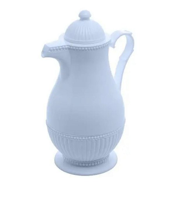Garrafa Térmica de Plástico vintage Azul 1L- Lyor