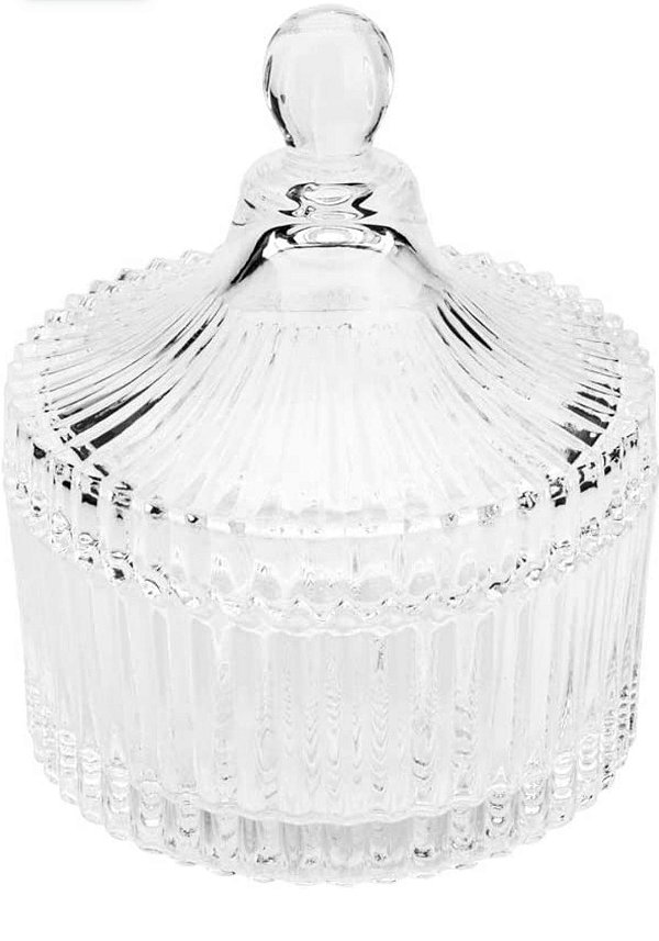 Potiche de Cristal Carossel 6,9x7x9,2 - Lyor