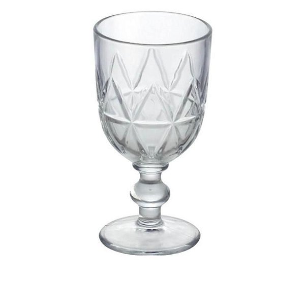 Cj 6 Taças de vidro 376ml TRANSPARENTE - Bon Gourmet