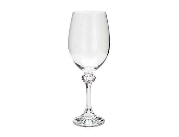 Cj 6 Taças Cristal p/ Água Elisa 450ml - Bohemia