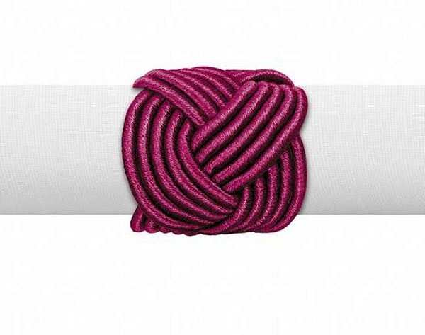 Argola Traccia 4 pcs Cerise - Copa e Cia