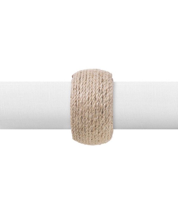 Jogo Argolas De Guardanapo 4 pcs Cordas Única  - Copa e Cia