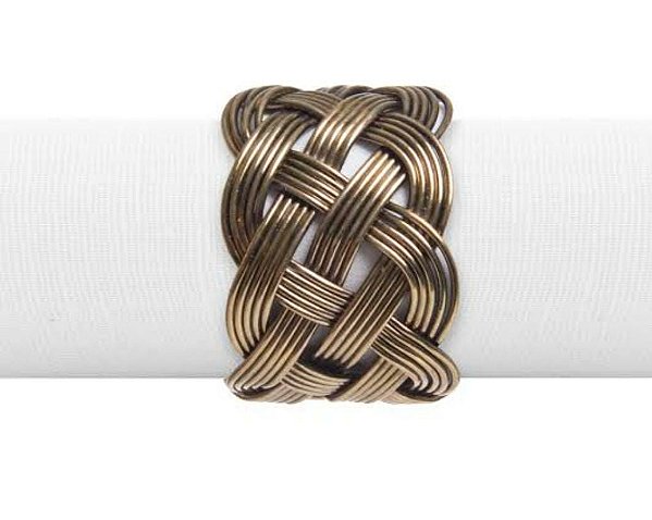 Argola De Guardanapo 4 pcs  Elizabeth - Copa e Cia