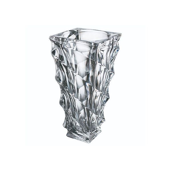 Vaso Decorativo em Cristal Ecológico Casablanca 14x31 - Bohemia