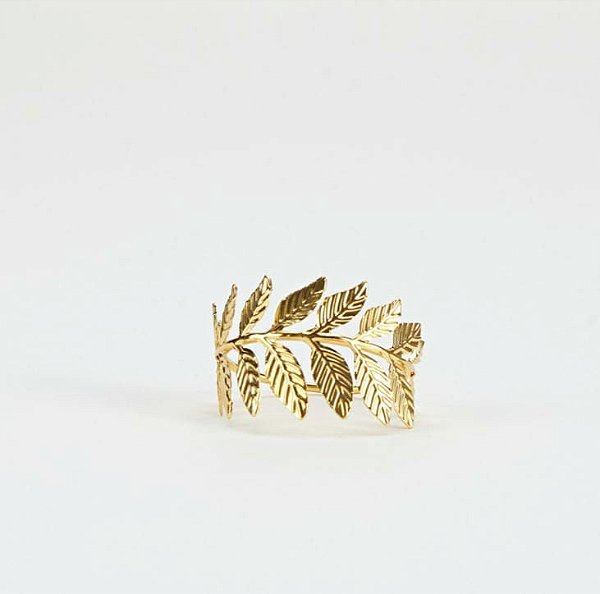 Jogo Argola P/ Guardanapo 4 pcs Dourado - Rafimex