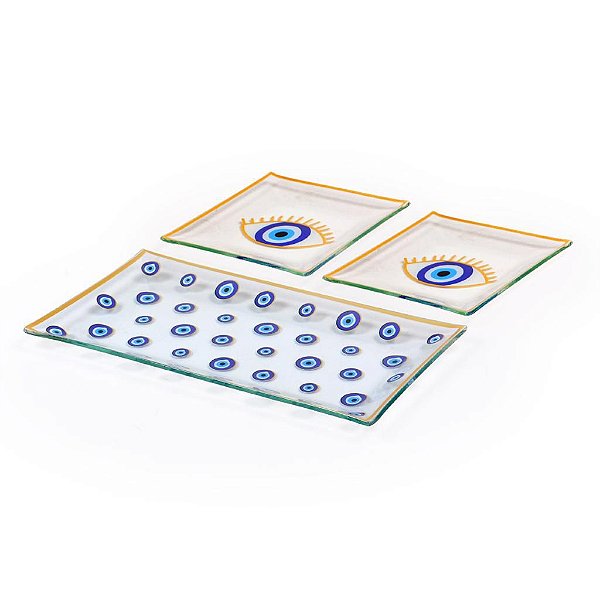 Cj 3 Petisqueiras Olho Grego