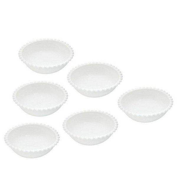 Conj. 6 Bowls Porcelana 11x4cm- Bon Gourmet