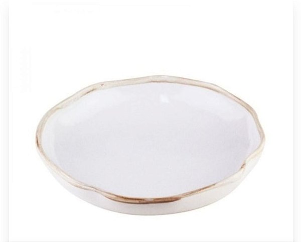 Cj 2 Pratos Porcelana Good Vibes 18cm- Bon Gourmet