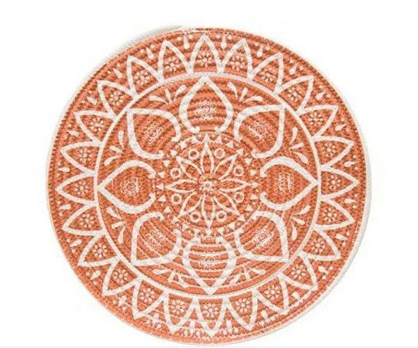 Jogo Americano Mandala Camurça - Copa  e Cia