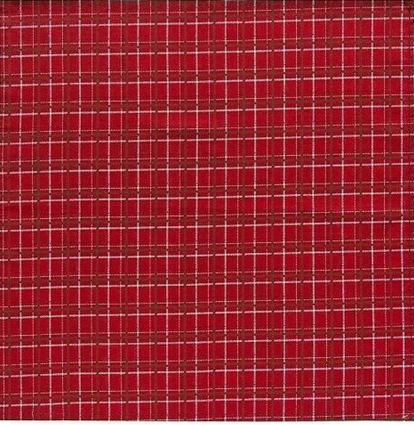 Guardanapo Home 4 Pças 40x40 Xadrez Natal Unica