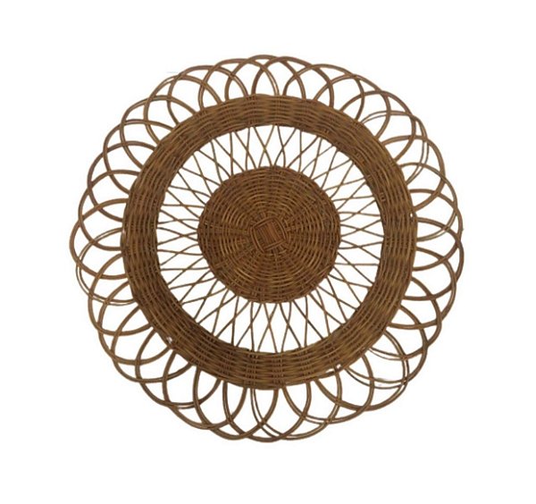 Lugar Americano Rattan Marrom - Copa e Cia