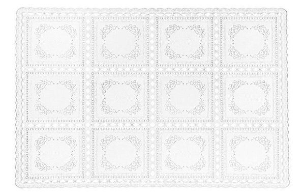 Jogo Americano Laura Vintage Branco - Copa e Cia