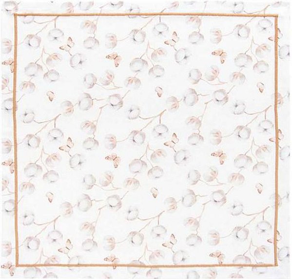 Guardanapo Ornato Algodão Unica 45x45 Ponto Festonê- Copa e Cia