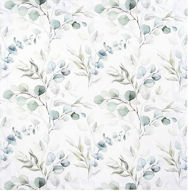 Guardanapo Classic Eucalipto Unica Puro Algodão 45x45- Copa e Cia