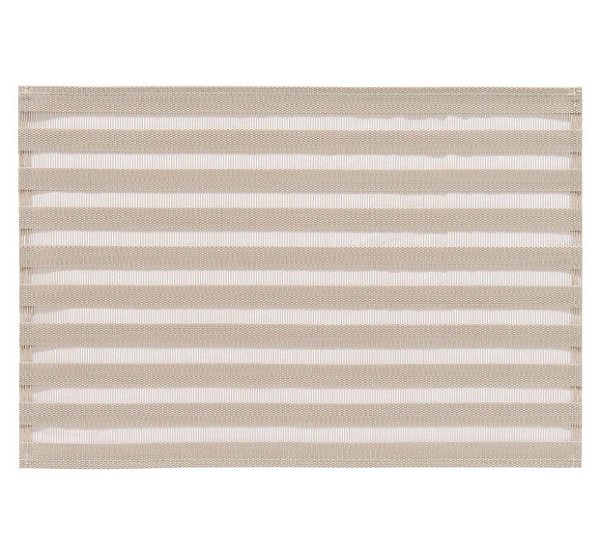 Jogo Americano Trama Design Rayas Taupe - Copa e Cia