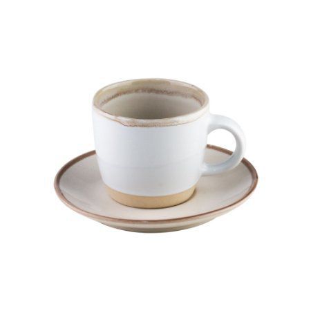 Cj 4 Xícaras p/ Chá c/ Pires Good Vibes 115ml