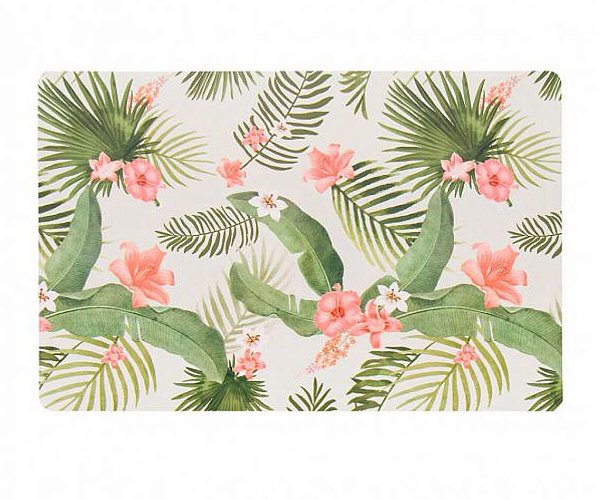 Jogo Americano PVC Print Flor De Hibisco - Copa e Cia
