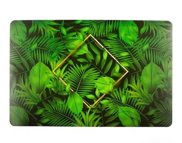 Lugar Americano De Plástico Natural Leaf - Lyor