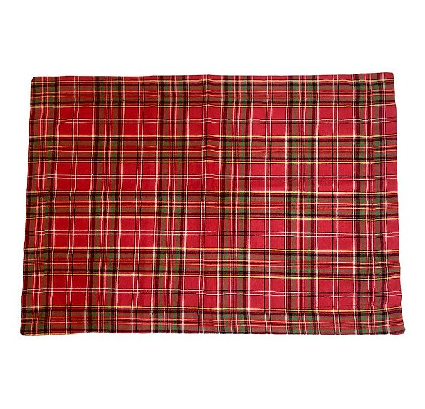 Jogo Americano Red Tartan Unica - Copa e Cia