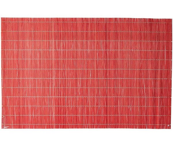 Jogo Americano Esteirinha 4 pcs Vermelho