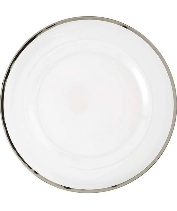 Sousplat Borda Prateada - Rafimex