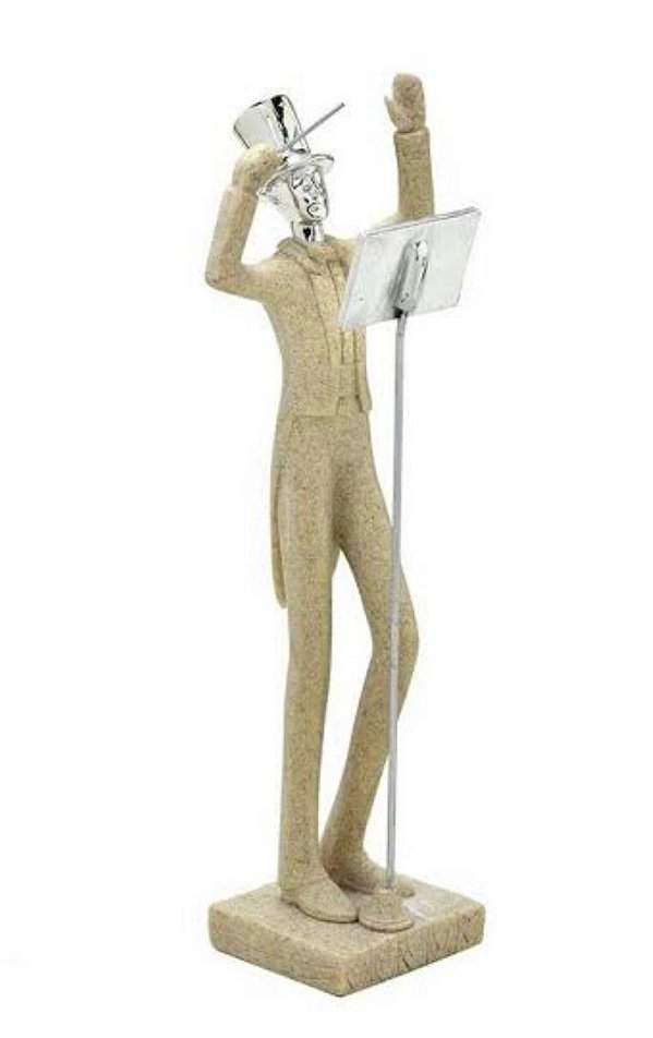 Escultura Músico Maestro - Mabruk