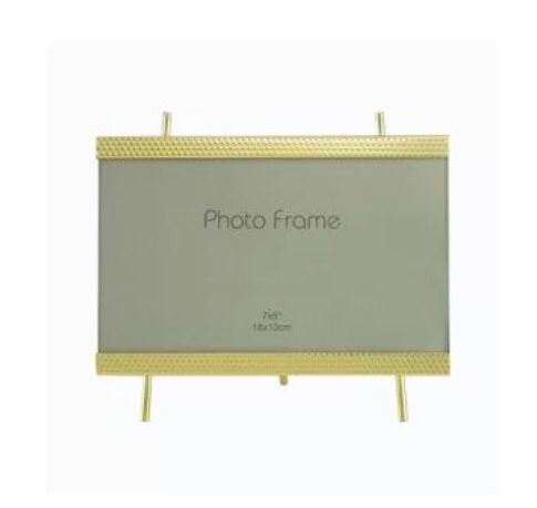 Porta Retrato Metal Dourado 13x18