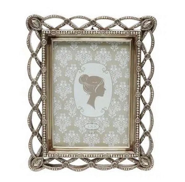 Porta Retrato Resina Dourado 13x18