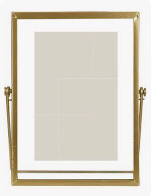 Porta Retrato Metal Dourado 13x18 - DeA