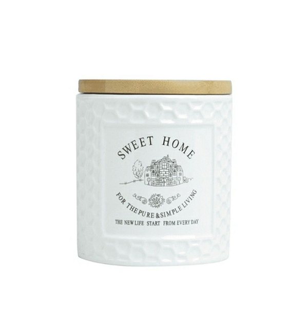 Pote Cerâmica Sweet Home 500ml - Bon Gourmet