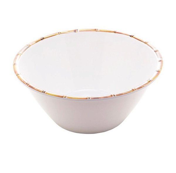 Saladeira Melamina Bambu 25x12