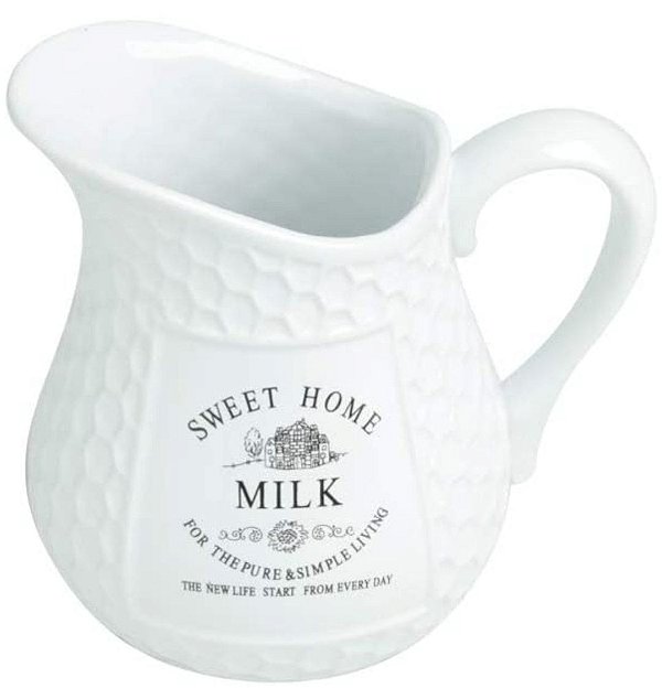 Leiteira Cerâmica Sweet Home 520ml - Bon Gourmet