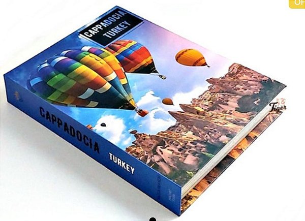 Livro Caixa Rígido Cappadocia