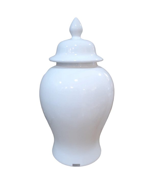 Vaso Pote Branco - Mazzotti