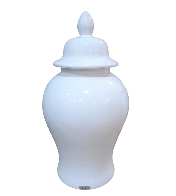 Vaso Pote Branco - Mazzotti
