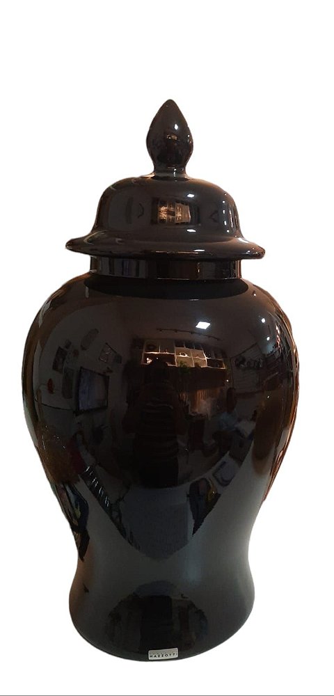 Vaso Cerâmica Preto