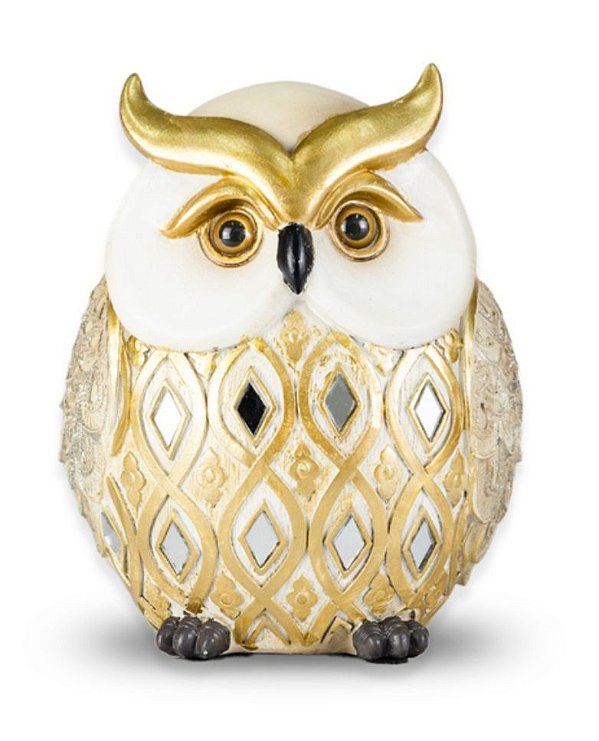 Escultura Decorativa Coruja M