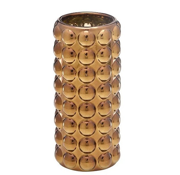 Cachepot Decorativo Dourado 27,5cm
