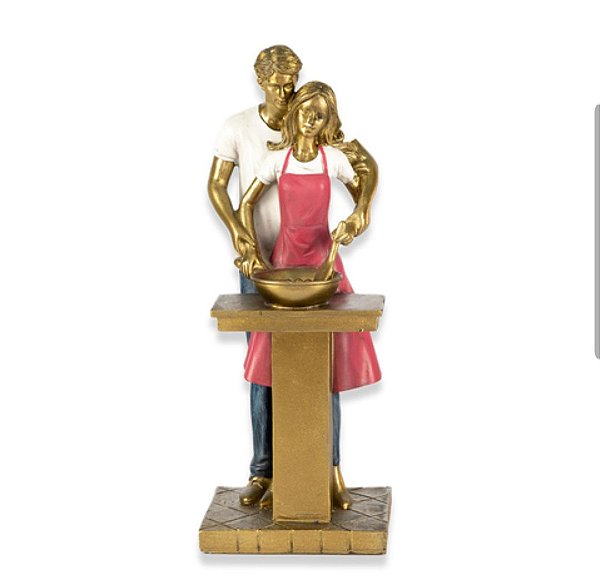 Casal Gourmet Decorativo 25cm