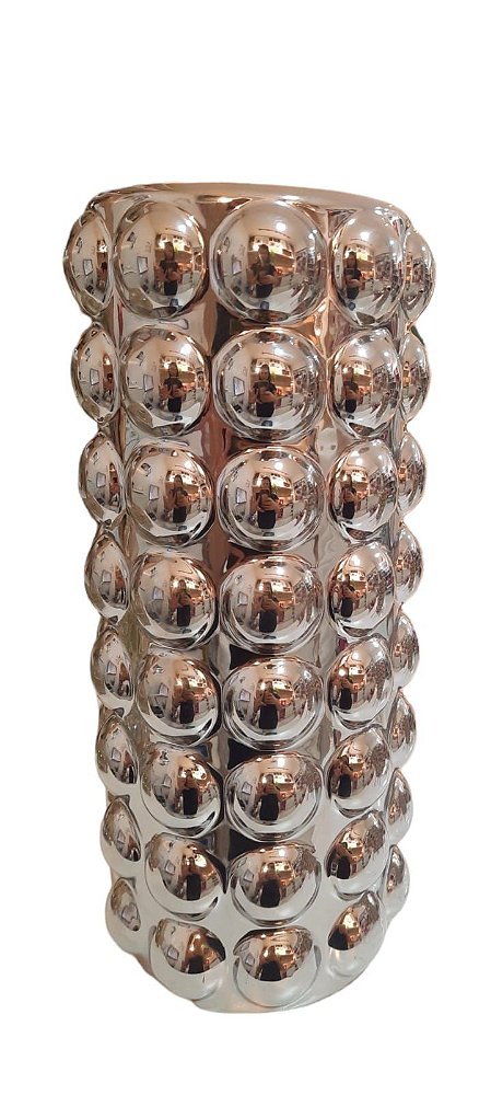 Vaso Decorativo Prata 28cm