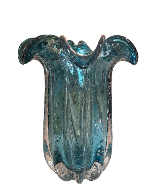 Vaso Decorativo em Vidro 26cm