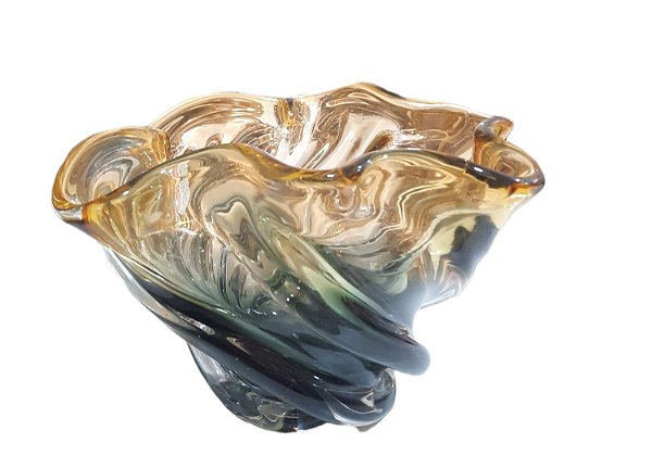 Centro de Mesa Decorativo em Vidro 16cm