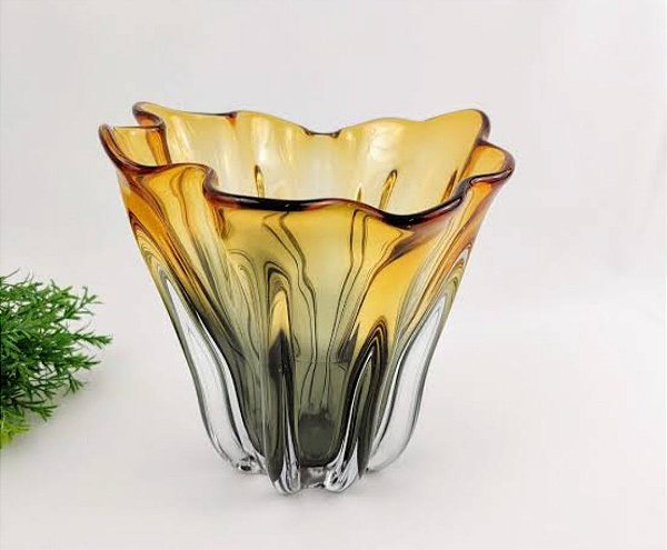 Centro de Mesa em Vidro 22cm