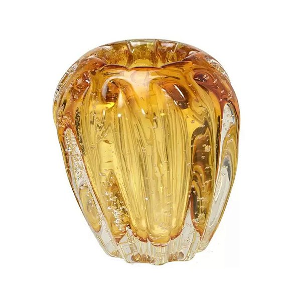 Vaso Decorativo em Vidro 16cm