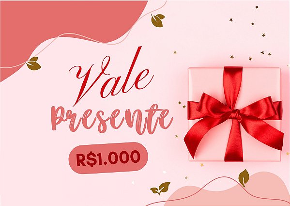 Vale Presente 1000