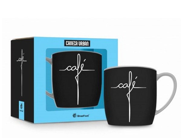 Caneca Porcelana Urban Café - 360ml