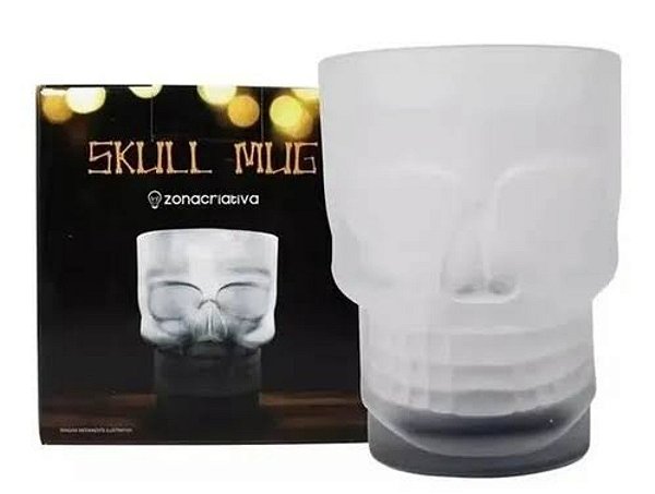 Caneca Chopp Caveira Fosca - 500ml