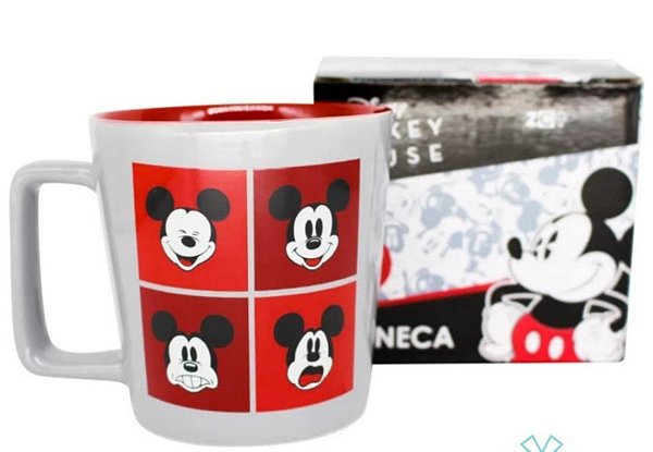 Caneca Mickey Expressões - 400ml