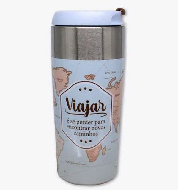 Copo Com Tampa Viajar - 300ml