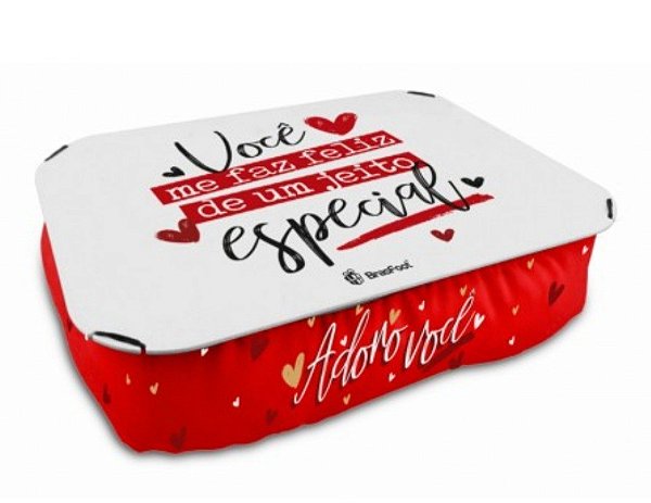 Almofada Bandeja Adoro Você